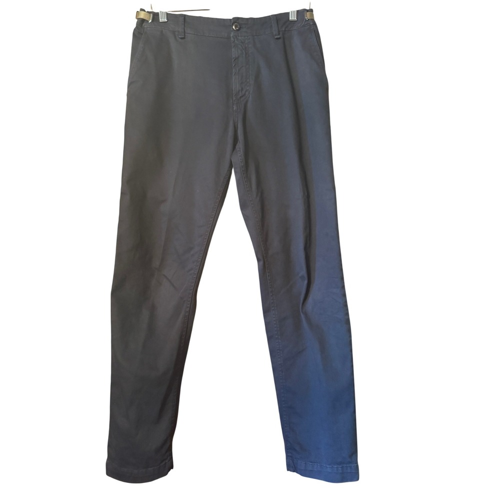 White Sand 88 Charcoal Gray Stretch Chino Pants Men's IT 48 US 31 Made in Italy